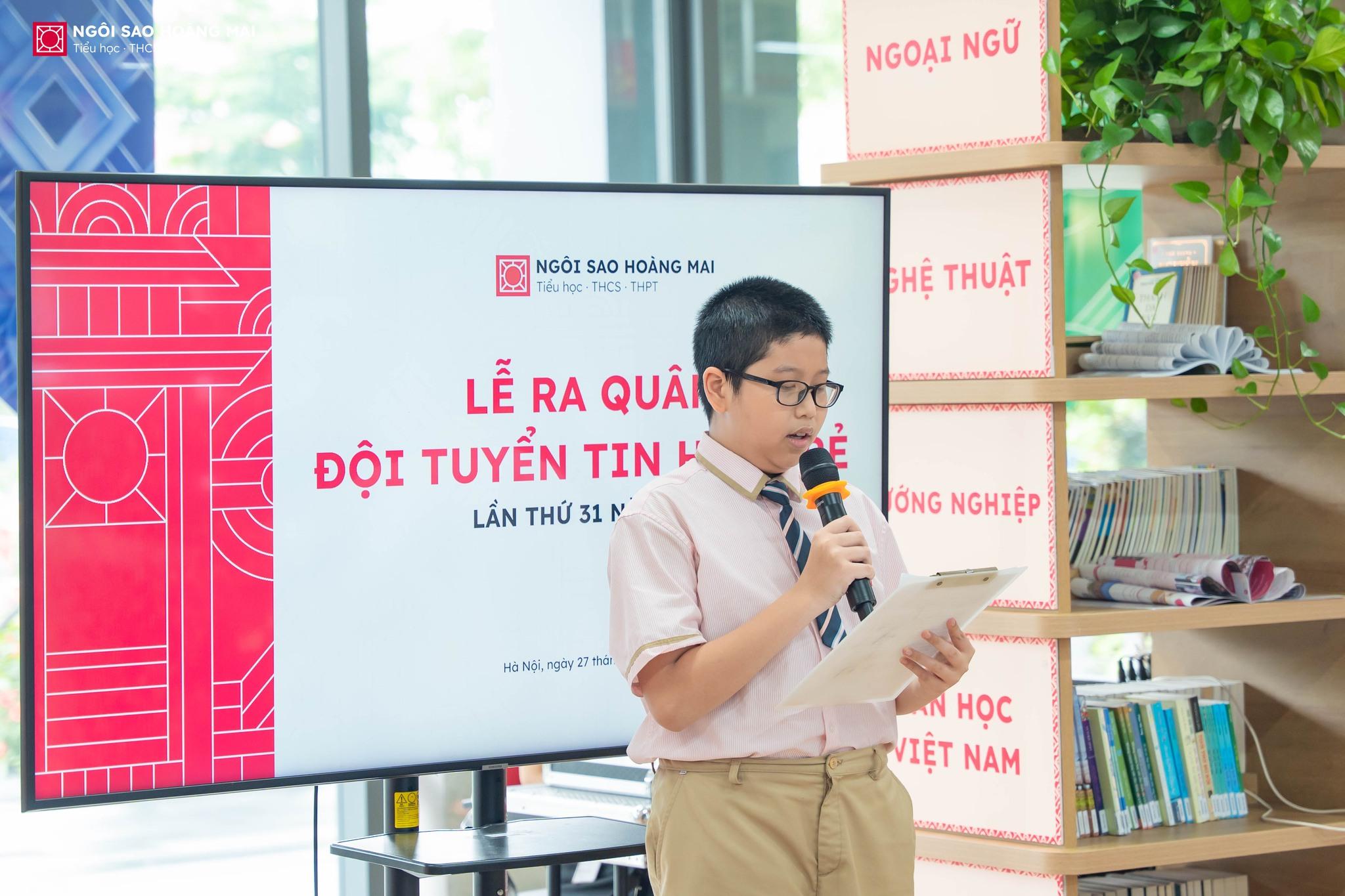 15 “Chiến binh công nghệ” Ngôi sao Hoàng Mai sẵn sàng chinh phục vòng khu vực - ội thi tin học trẻ toàn quốc lần thứ 31