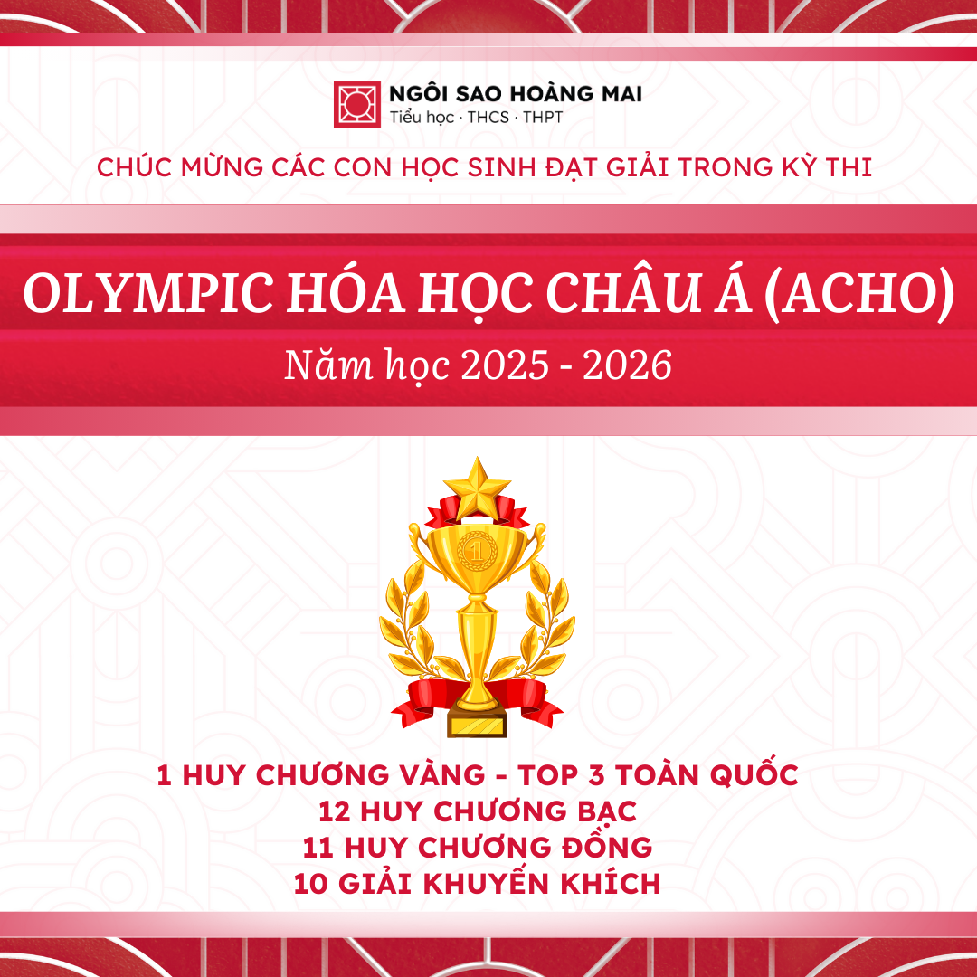 34 HUY CHƯƠNG & GIẢI THƯỞNG – KHI ĐAM MÊ KHOA HỌC ĐƯỢC ĐÁNH THỨC – HOMER THCS VIẾT NÊN CÂU CHUYỆN TỎA SÁNG TẠI AChO