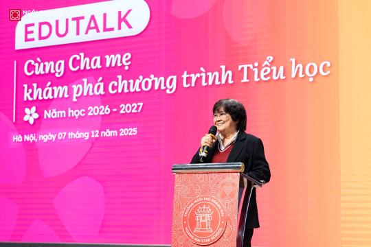 EDUTALK 2025: CÙNG CHA MẸ KHÁM PHÁ CHƯƠNG TRÌNH TIỂU HỌC