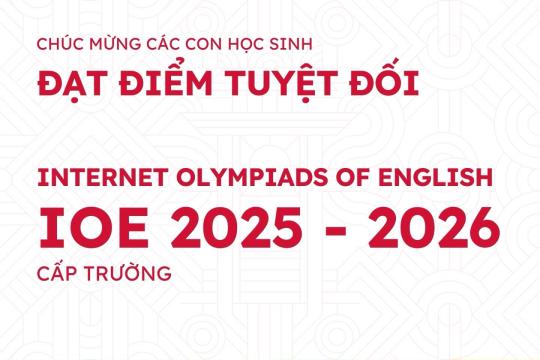 BỨT PHÁ IOE 2025: 37 HOMER ĐẠT ĐIỂM TUYỆT ĐỐI – 29 HOMER TỎA SÁNG VỚI THÀNH TÍCH ẤN TƯỢNG