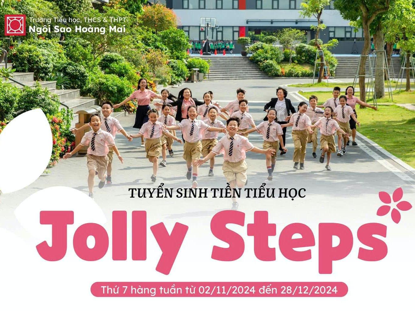 JOLLY STEPS 2024 - HÀNH TRÌNH XANH, ƯƠM MẦM TRI THỨC