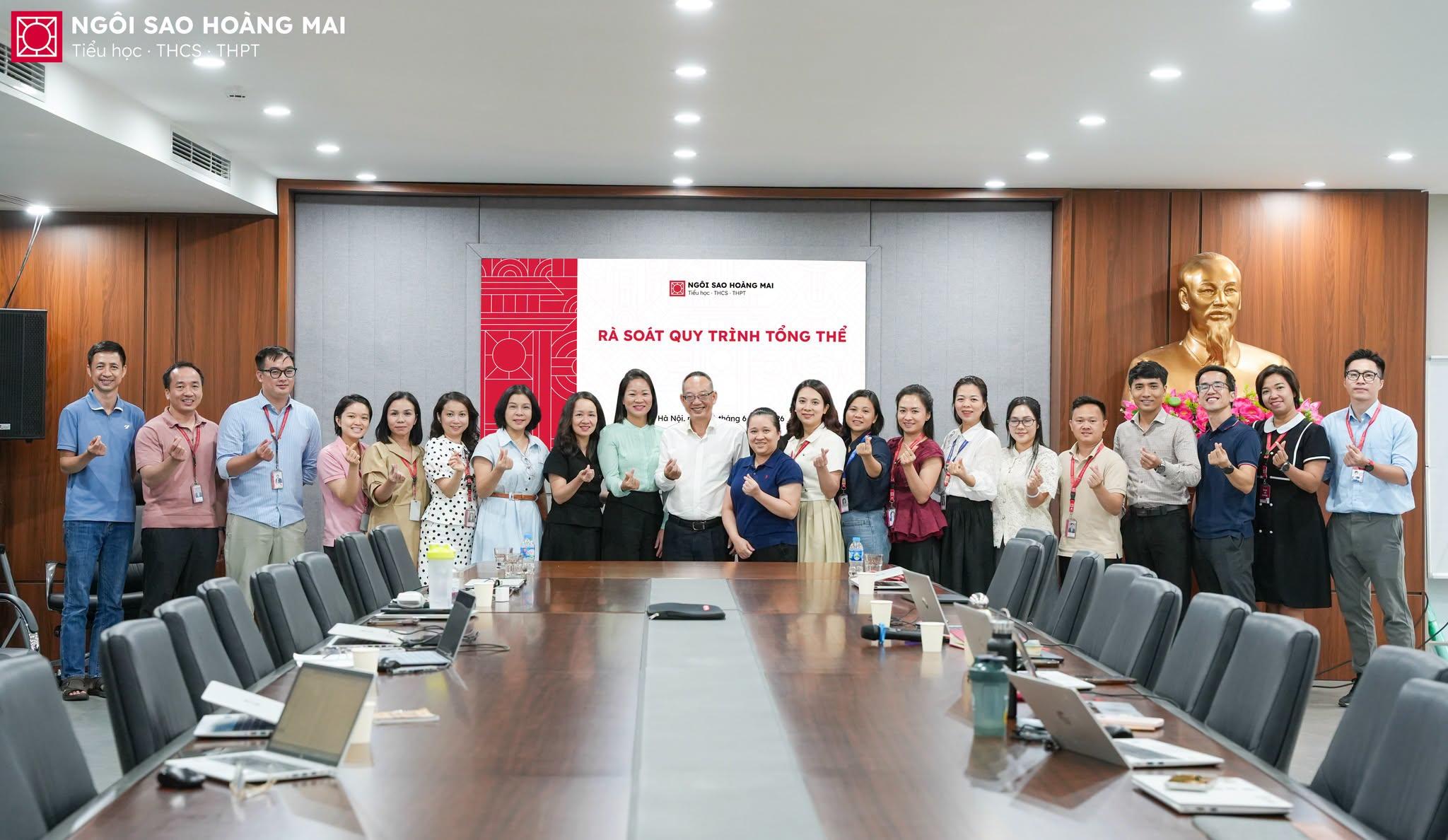 CHUẨN BỊ HÀNH TRÌNH NĂM HỌC 2026–2027 TỪ SỰ PHÁT TRIỂN CỦA ĐỘI NGŨ LÃNH ĐẠO NGÔI SAO HOÀNG MAI