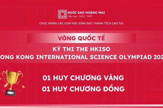 HOMER Ngôi Sao Hoàng Mai giành Huy chương Vàng và Huy chương Đồng tại HKISO 2026 International Round