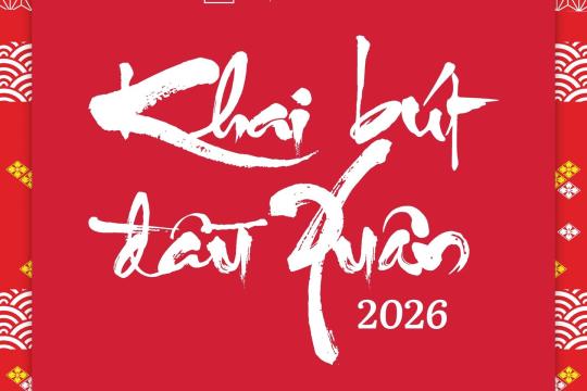 KHAI BÚT ĐẦU XUÂN – MỞ ĐẦU MỘT NĂM 2026 ĐẦY HỨNG KHỞI