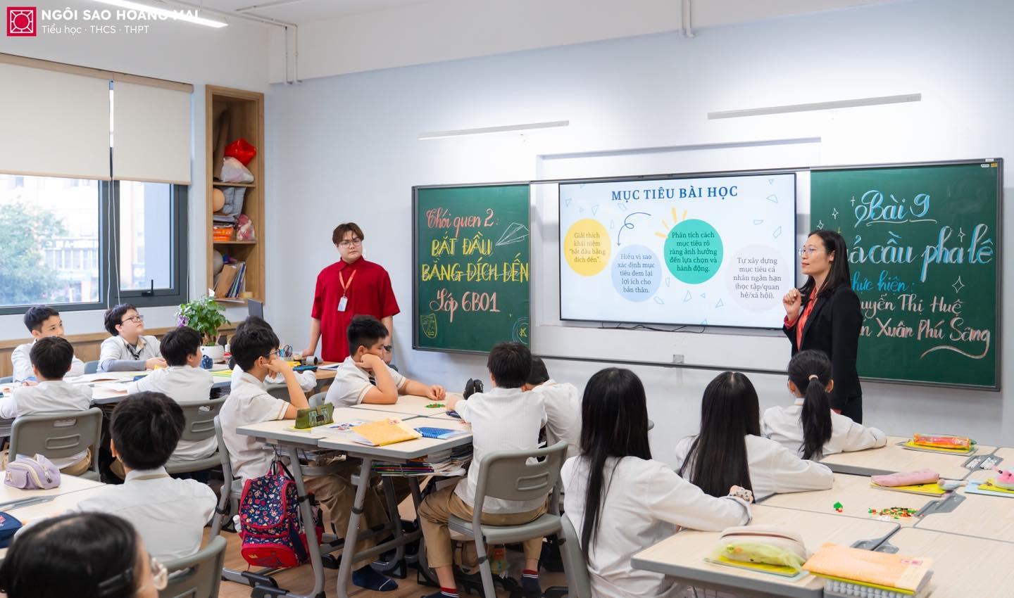 HOMER 6B01 VÀ HÀNH TRÌNH RÈN LUYỆN ĐỊNH HƯỚNG TƯ DUY – LEADER IN ME