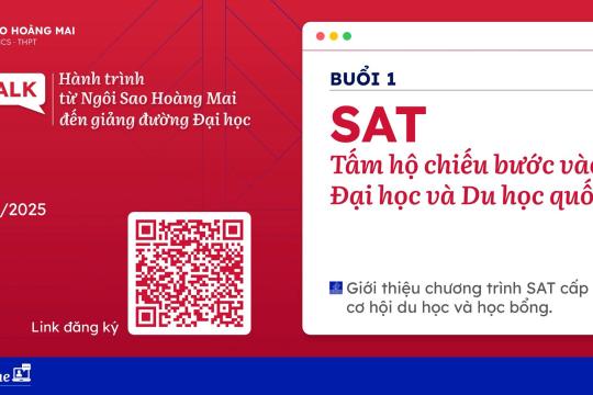 SAT – CHIẾN LƯỢC TIÊN PHONG TẠI NGÔI SAO HOÀNG MAI