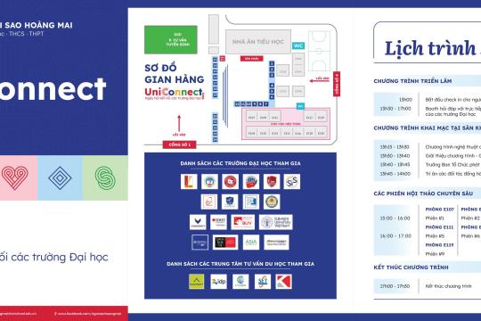 HƠN 20 TRƯỜNG ĐẠI HỌC HÀNG ĐẦU VIỆT NAM CÓ MẶT TẠI NGÔI SAO HOÀNG MAI – NGÀY HỘI KẾT NỐI CÁC TRƯỜNG ĐẠI HỌC UNICONNECT 2026