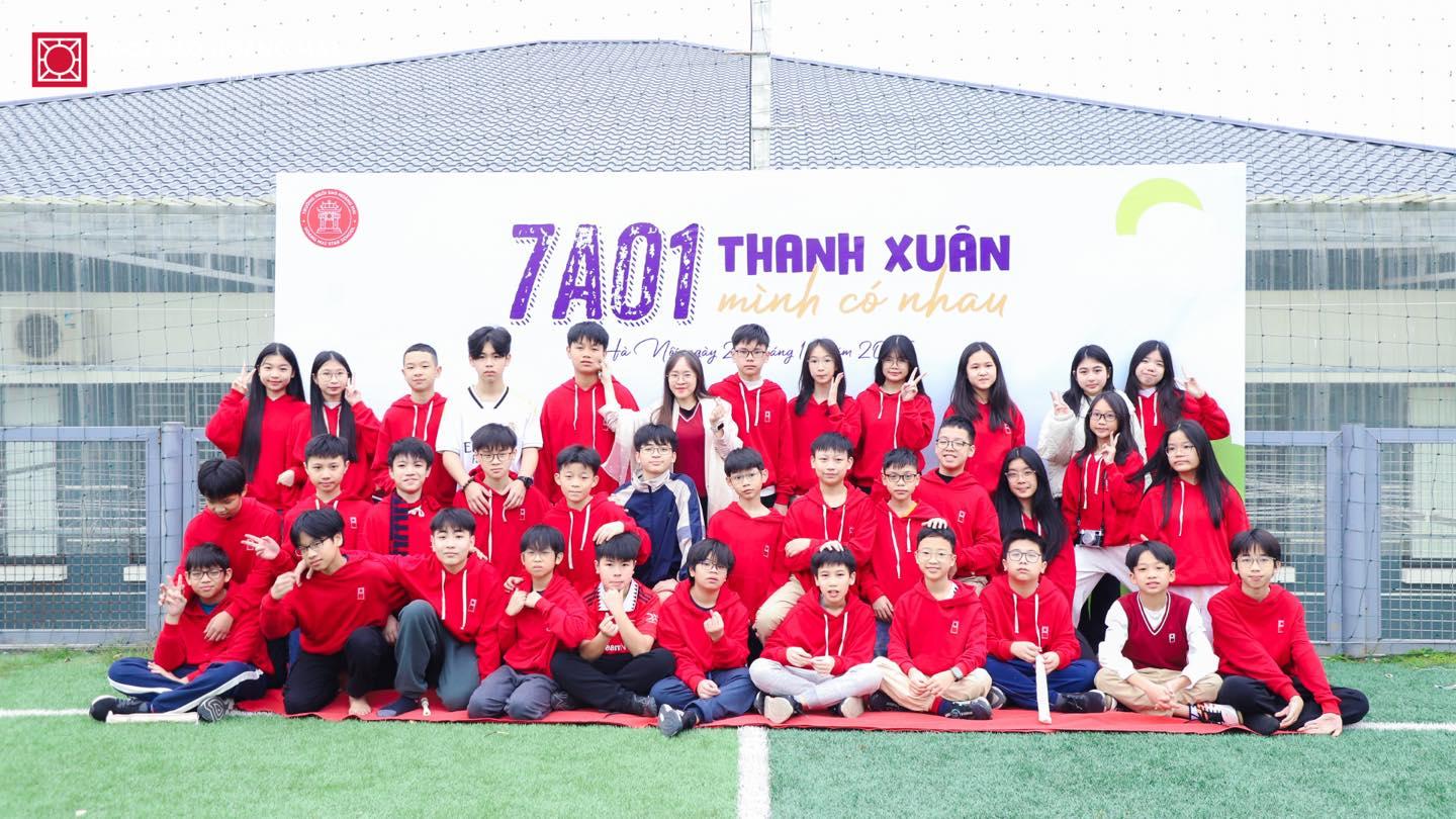 HÀNH TRÌNH ẤM ÁP CỦA LỚP 7A01 TỚI MÁI ẤM DIÊN HỒNG