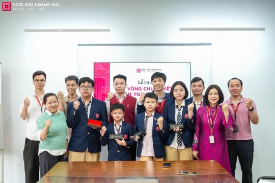 04 HOMER ĐẠI DIỆN TRƯỜNG NGÔI SAO HOÀNG MAI THAM DỰ VÒNG CHUNG KẾT KỲ THI TOÁN HỌC QUỐC TẾ ITMC TẠI THÁI LAN