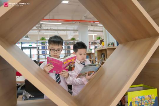 Lan tỏa tình yêu và nuôi dưỡng đam mê đọc sách với không gian thư viện Ngôi sao Hoàng Mai