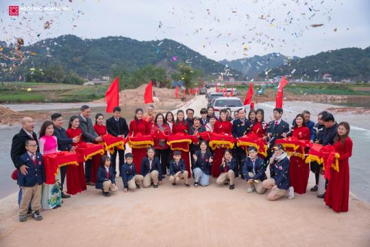 Khánh thành cầu Ngôi sao Hoàng Mai - Nà Pinh & khởi công hai công trình ngầm sì nghiều, ngầm sông trung: xây nhịp cầu nối những bờ vui