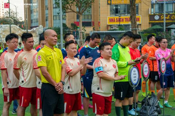 KHAI MẠC GIẢI BÓNG ĐÁ NAM NGÔI SAO HOÀNG MAI NĂM HỌC 2024 - 2025: SÔI ĐỘNG, HẤP DẪN NGAY TỪ NHỮNG PHÚT ĐẦU TIÊN