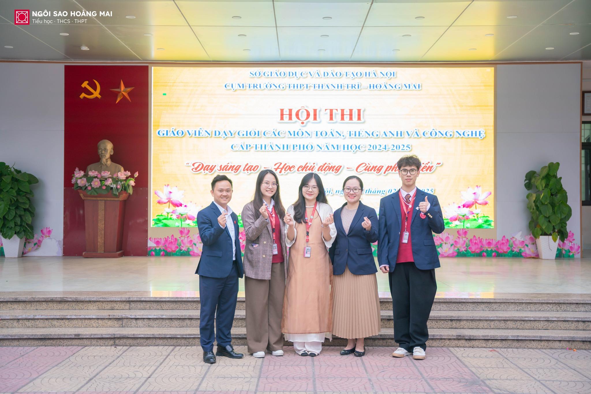 Chúc mừng cô Mai Bảo Trinh đạt giải nhì tại hội thi giáo viên dạy giỏi môn Tiếng Anh cấp thành phố năm học 2024 - 2025