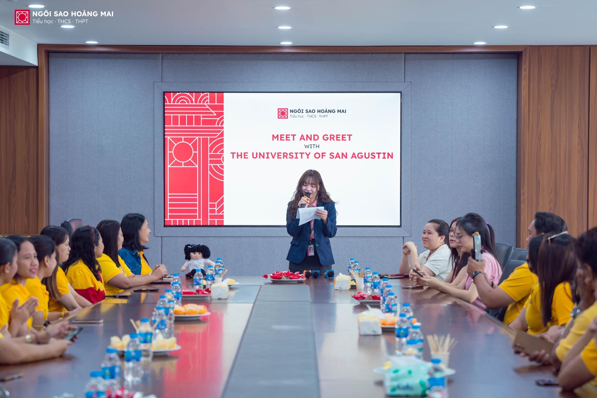 CẦU NỐI GIÁO DỤC TOÀN CẦU: NGÔI SAO HOÀNG MAI & ĐẠI HỌC SAN AGUSTIN, PHILIPPINES GẶP GỠ – HỢP TÁC – LAN TỎA