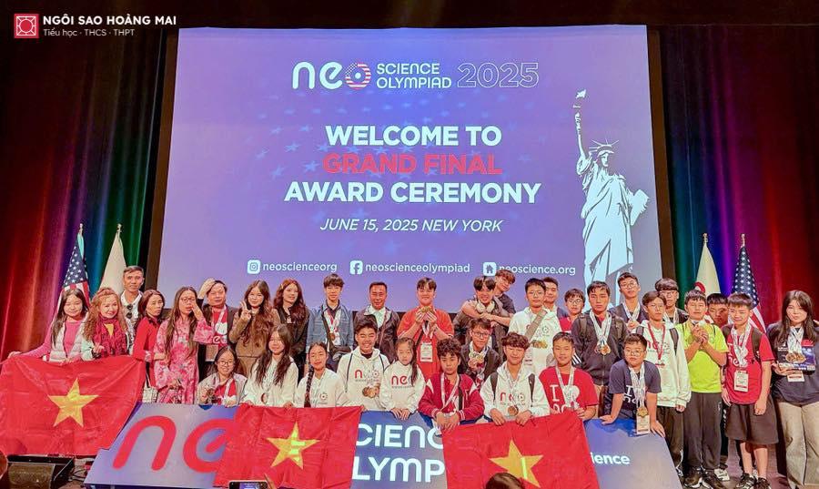 CHÚC MỪNG NGUYỄN TRẦN ĐỨC MINH: GẶT HÁI 03 HUY CHƯƠNG TẠI CHUNG KẾT OLYMPIC KHOA HỌC QUỐC TẾ NEO 2025 – HOA KỲ!