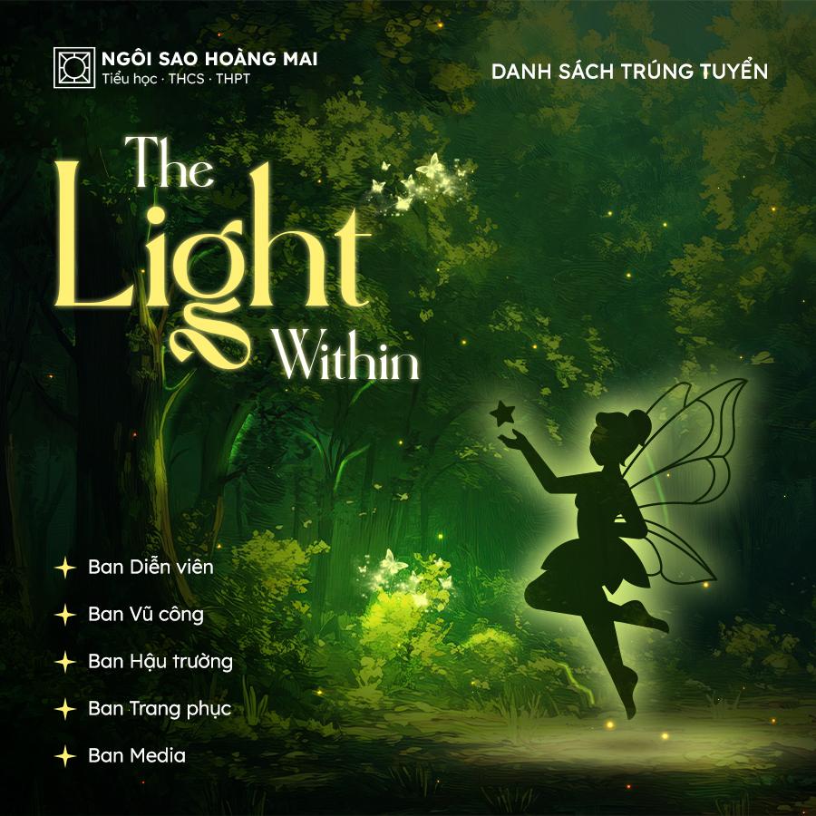 Chúc mừng 44 học sinh trúng tuyển Casting nhạc kịch Tiếng Anh “The light within”