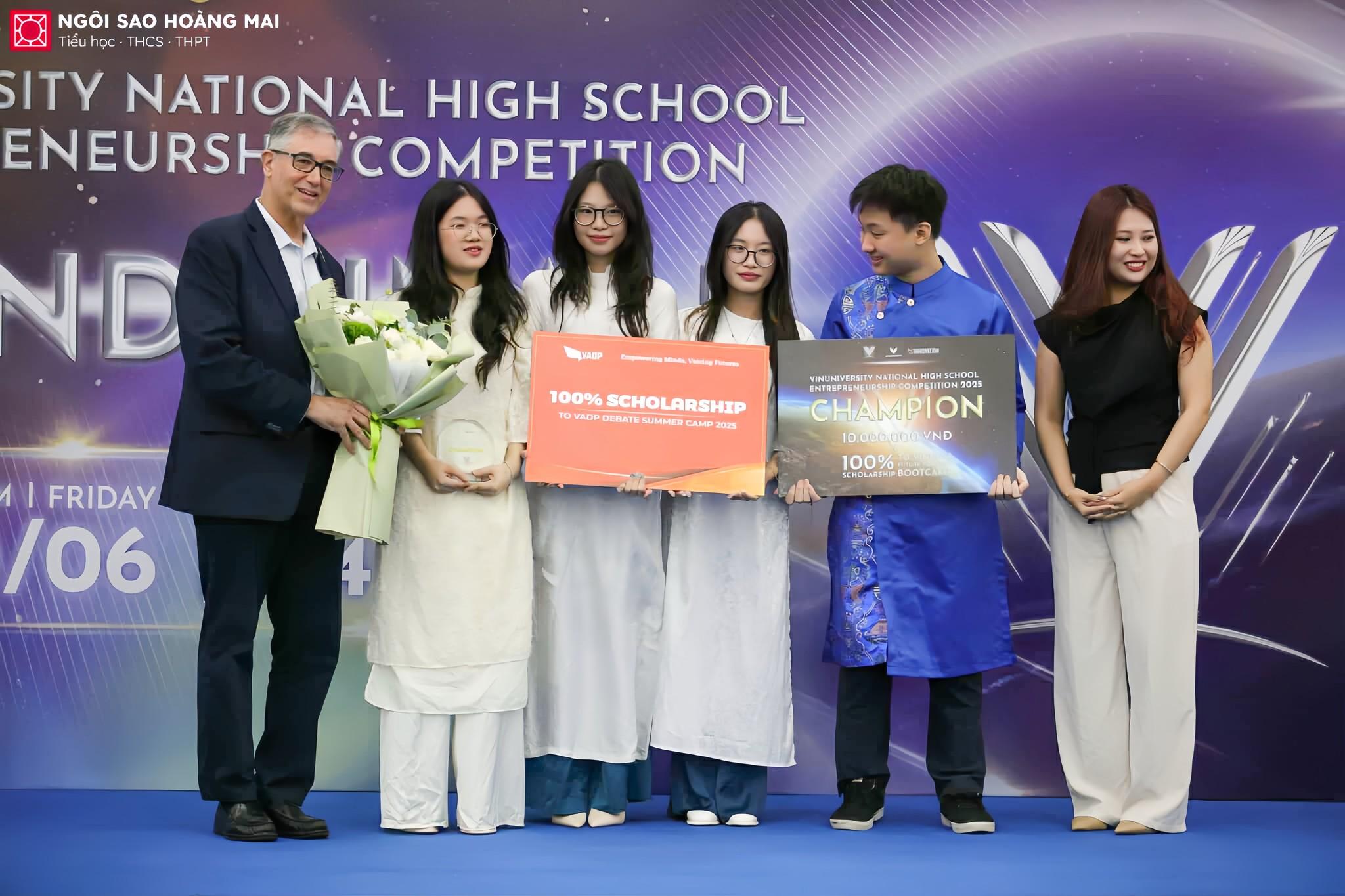 Dự án khởi nghiệp “Thanh âm làng việt” giành ngôi vô địch tại cuộc thi doanh nhân quốc gia 2025