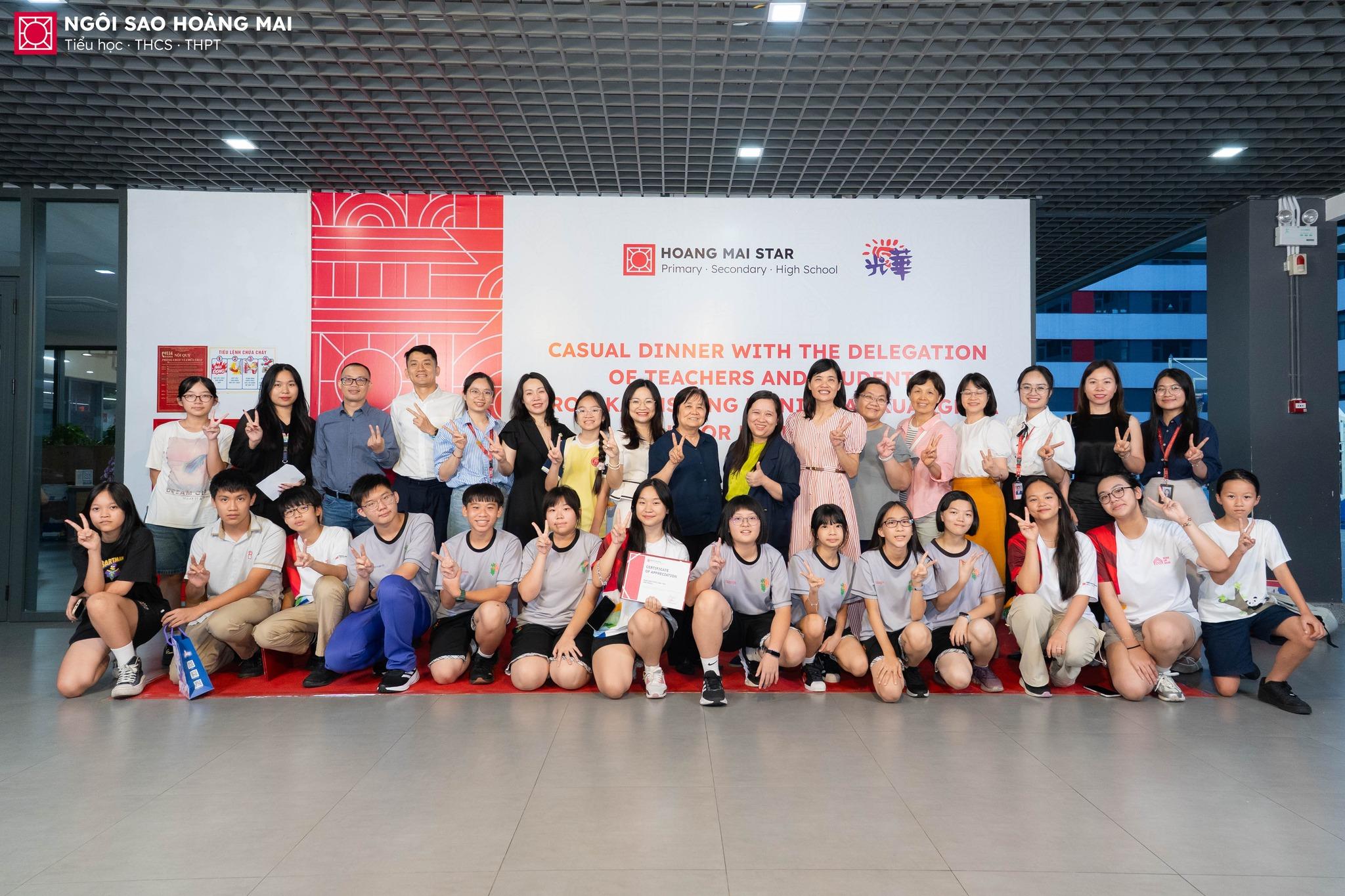 HÀNH TRÌNH KẾT NỐI - GIAO LƯU VĂN HÓA CÙNG ĐOÀN GIÁO VIÊN VÀ HỌC SINH TRƯỜNG KAOHSIUNG MUNICIPAL KUANGHUA (ĐÀI LOAN)
