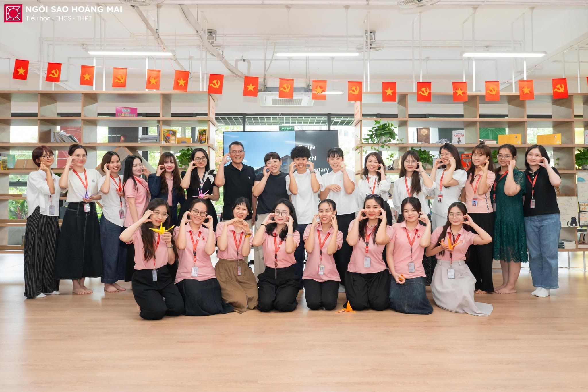 CẦU NỐI GIÁO DỤC VIỆT - NHẬT: NGÔI SAO HOÀNG MAI & TRƯỜNG OMIYA DAIICHI (NHẬT BẢN) GẶP GỠ - KẾT NỐI - CHIA SẺ