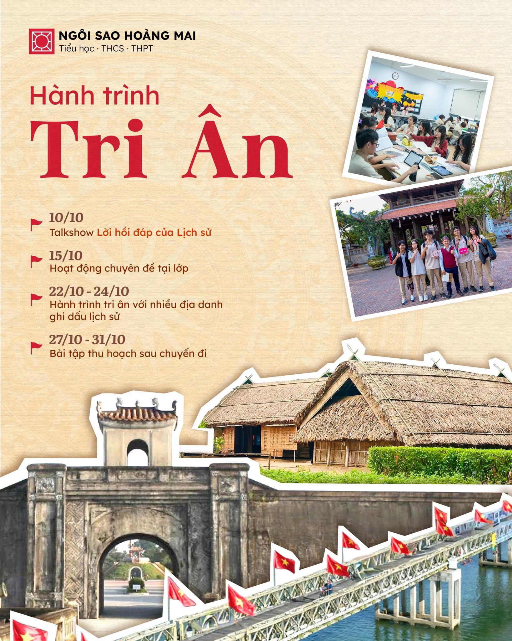 DỰ ÁN HỌC TẬP LIÊN MÔN CỦA KHỐI 12: “HÀNH TRÌNH TRI ÂN” – HỌC QUA TRẢI NGHIỆM - TRẢI NGHIỆM ĐỂ TRƯỞNG THÀNH