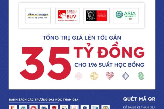 196 SUẤT HỌC BỔNG – GẦN 35 TỶ ĐỒNG DÀNH RIÊNG CHO HỌC SINH NGÔI SAO HOÀNG MAI TẠI UNICONNECT 2026