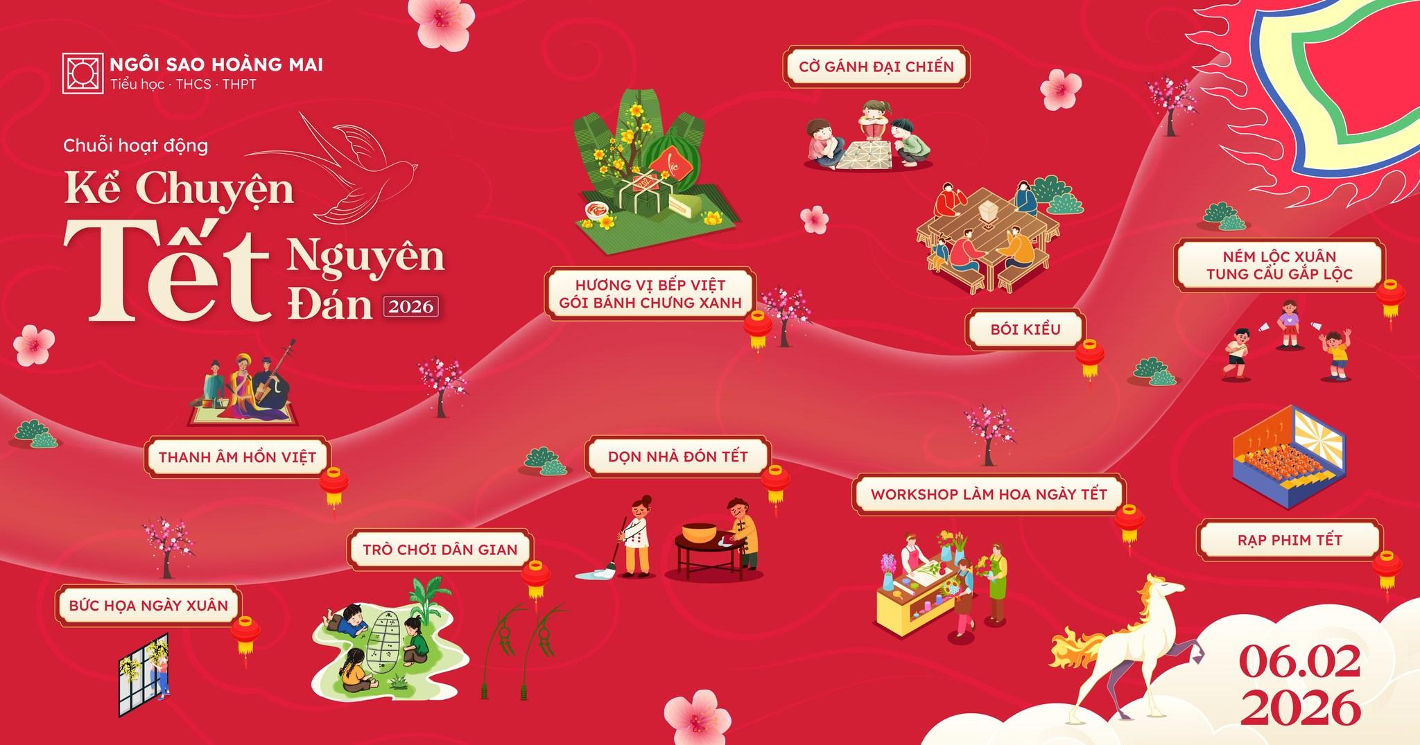 KỂ CHUYỆN TẾT NGUYÊN ĐÁN 2026 – KHI TẾT VIỆT ĐƯỢC GÌN GIỮ BẰNG TRẢI NGHIỆM & CẢM XÚC