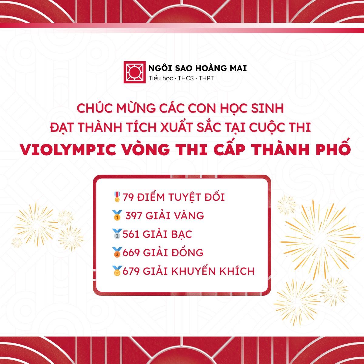 79 ĐIỂM TUYỆT ĐỐI 397🥇 | 561🥈| 669🥉| 679 🎖️TẠI SÂN CHƠI VIOLYMPIC CẤP THÀNH PHỐ