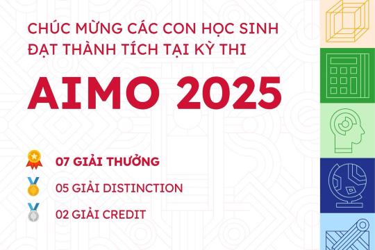7 “HOMER” TỎA SÁNG TẠI KỲ THI TOÁN HỌC QUỐC TẾ AIMO 2025