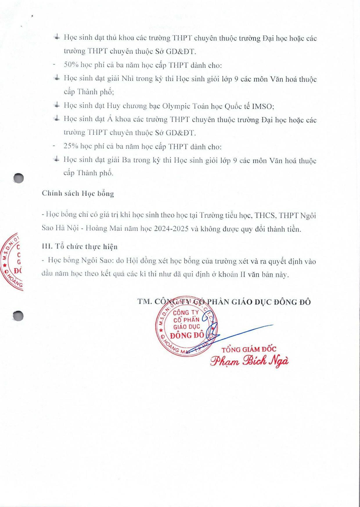Quy định số 05/QĐ-NSHN/2024 - trang 3