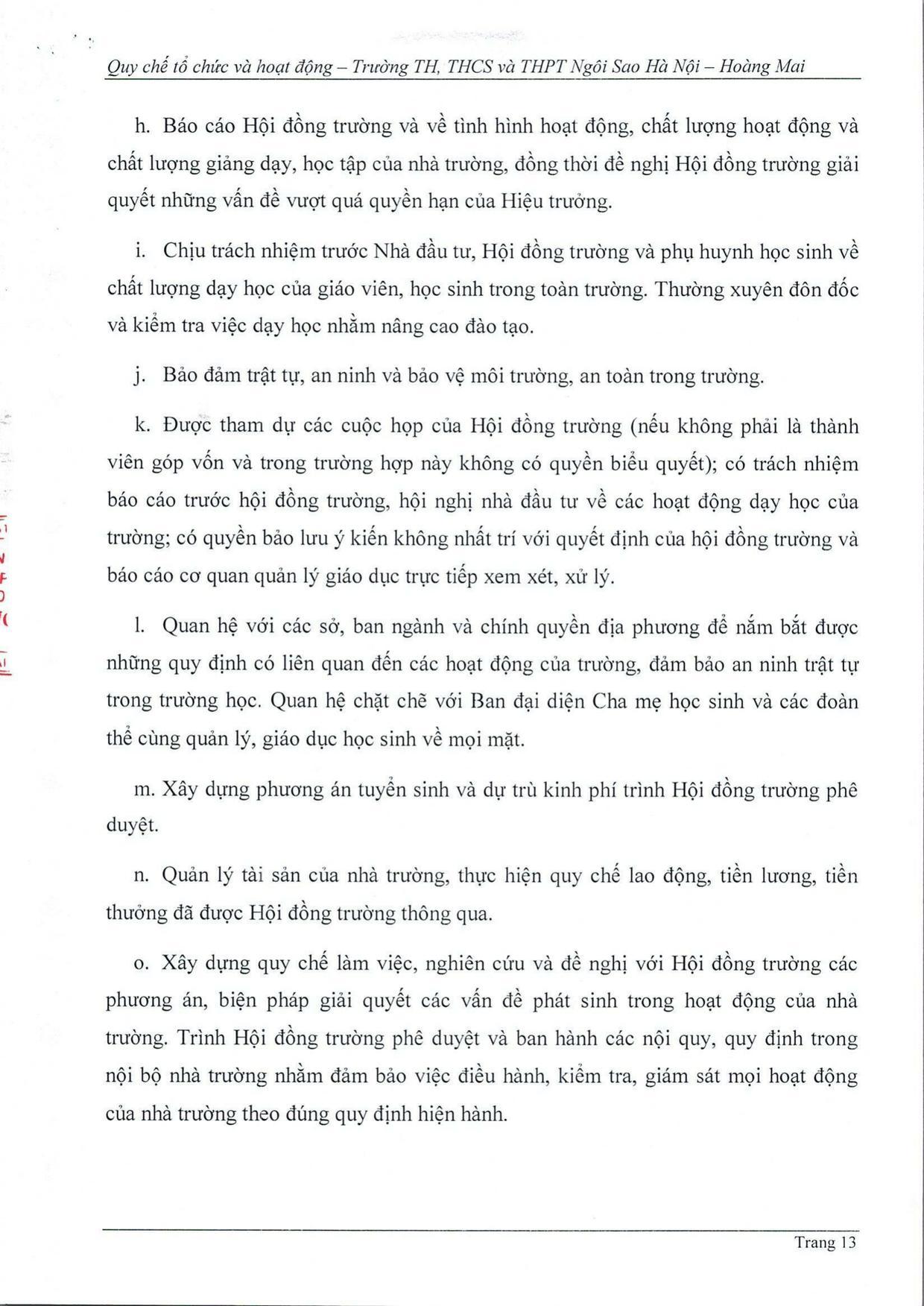 Quy chế tổ chức và hoạt động - trang 12