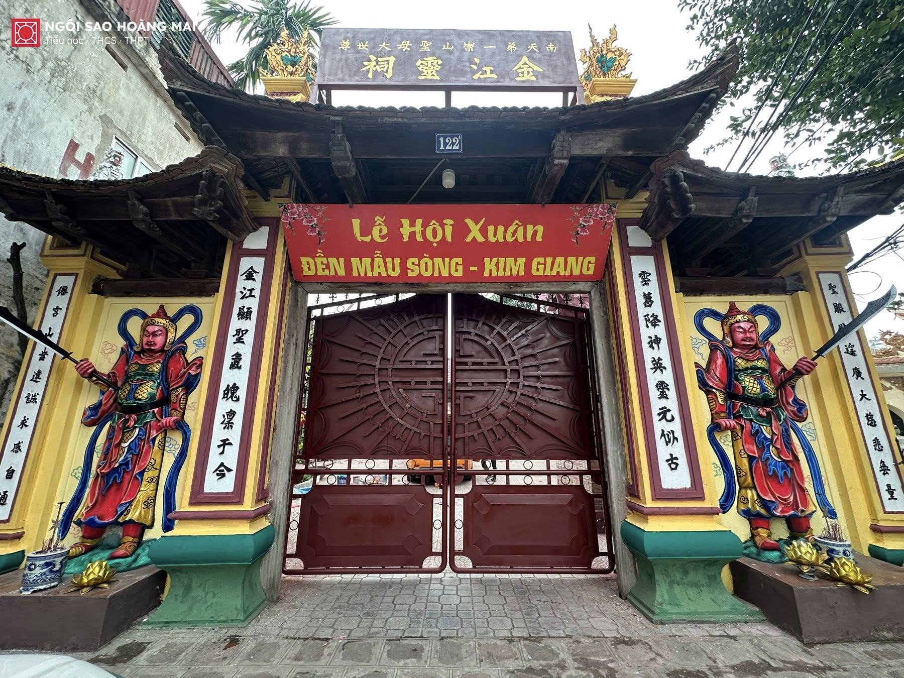 NGÔI SAO HOÀNG MAI: TU BỔ ĐỀN MẪU SÒNG KIM GIANG, ĐÌNH KIM VĂN - NÂNG CẤP HẠ TẦNG GIAO THÔNG - LAN TOẢ TRÁCH NHIỆM CỘNG ĐỒNG