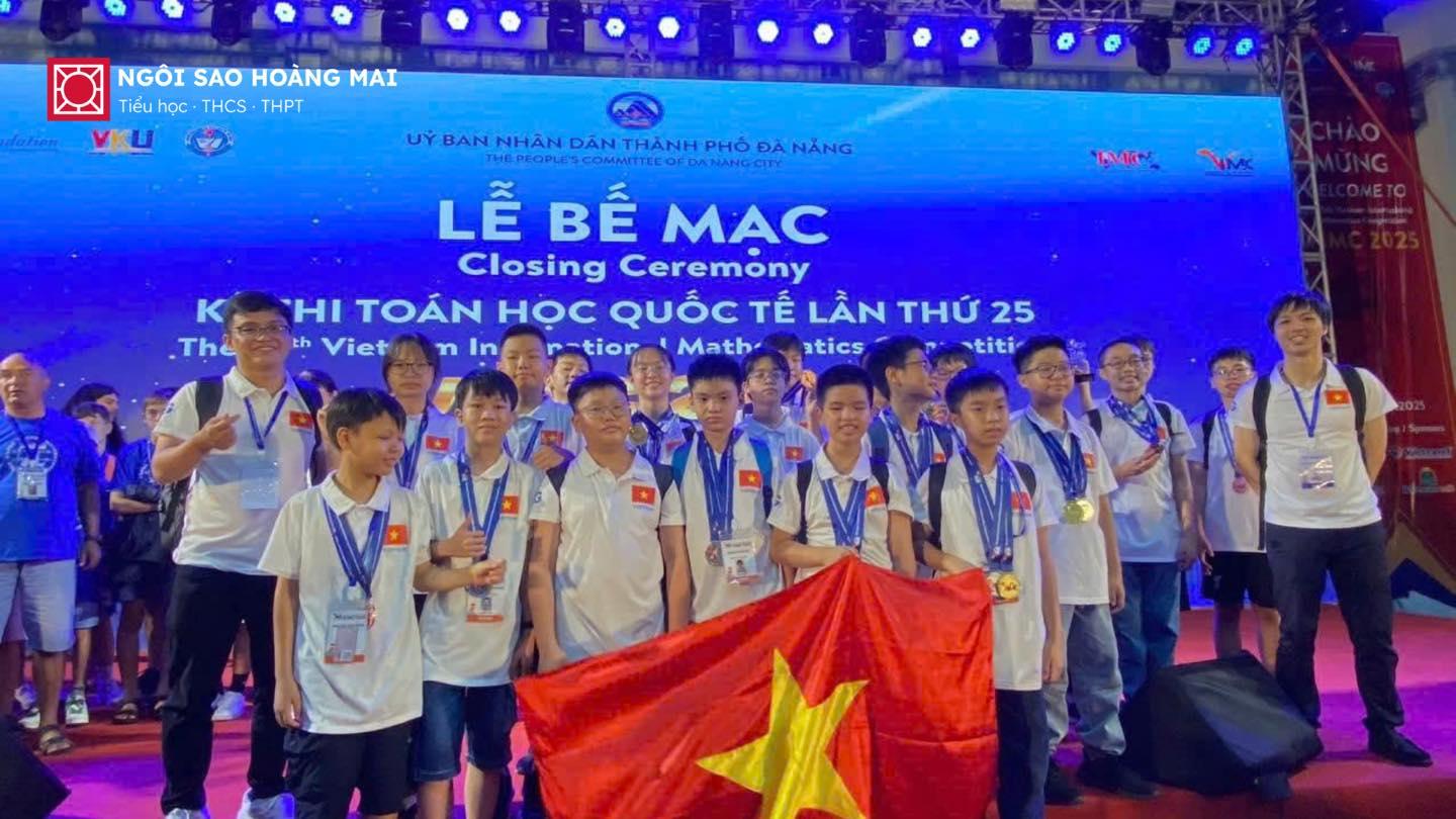 “IMC 2025 – VINH QUANG GỌI TÊN HOMER”: 1 HUY CHƯƠNG VÀNG, 2 HUY CHƯƠNG BẠC, VÔ ĐỊCH TOÀN ĐOÀN, VÔ ĐỊCH NHÓM, GIẢI NHÌ VÀ GIẢI BA ĐỒNG ĐỘI