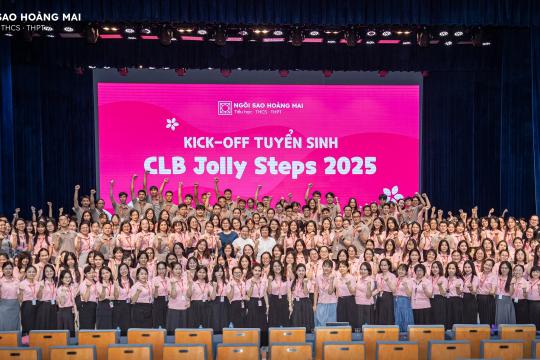 KICK OFF JOLLY STEPS 2025 – HÀNH TRÌNH KỲ THÚ TRƯỚC NGƯỠNG CỬA LỚP 1