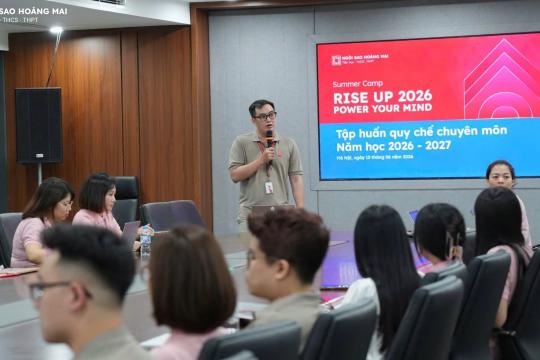 TẬP HUẤN TRẠI HÈ RISE UP: POWER YOUR MIND 2026 – SẴN SÀNG KIẾN TẠO MỘT MÙA HÈ KHƠI MỞ TƯ DUY VÀ PHÁT TRIỂN TOÀN DIỆN