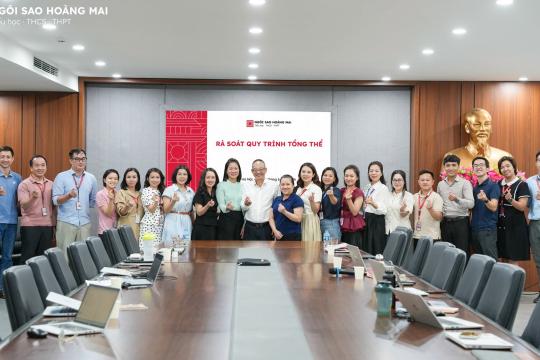 CHUẨN BỊ HÀNH TRÌNH NĂM HỌC 2026–2027 TỪ SỰ PHÁT TRIỂN CỦA ĐỘI NGŨ LÃNH ĐẠO NGÔI SAO HOÀNG MAI