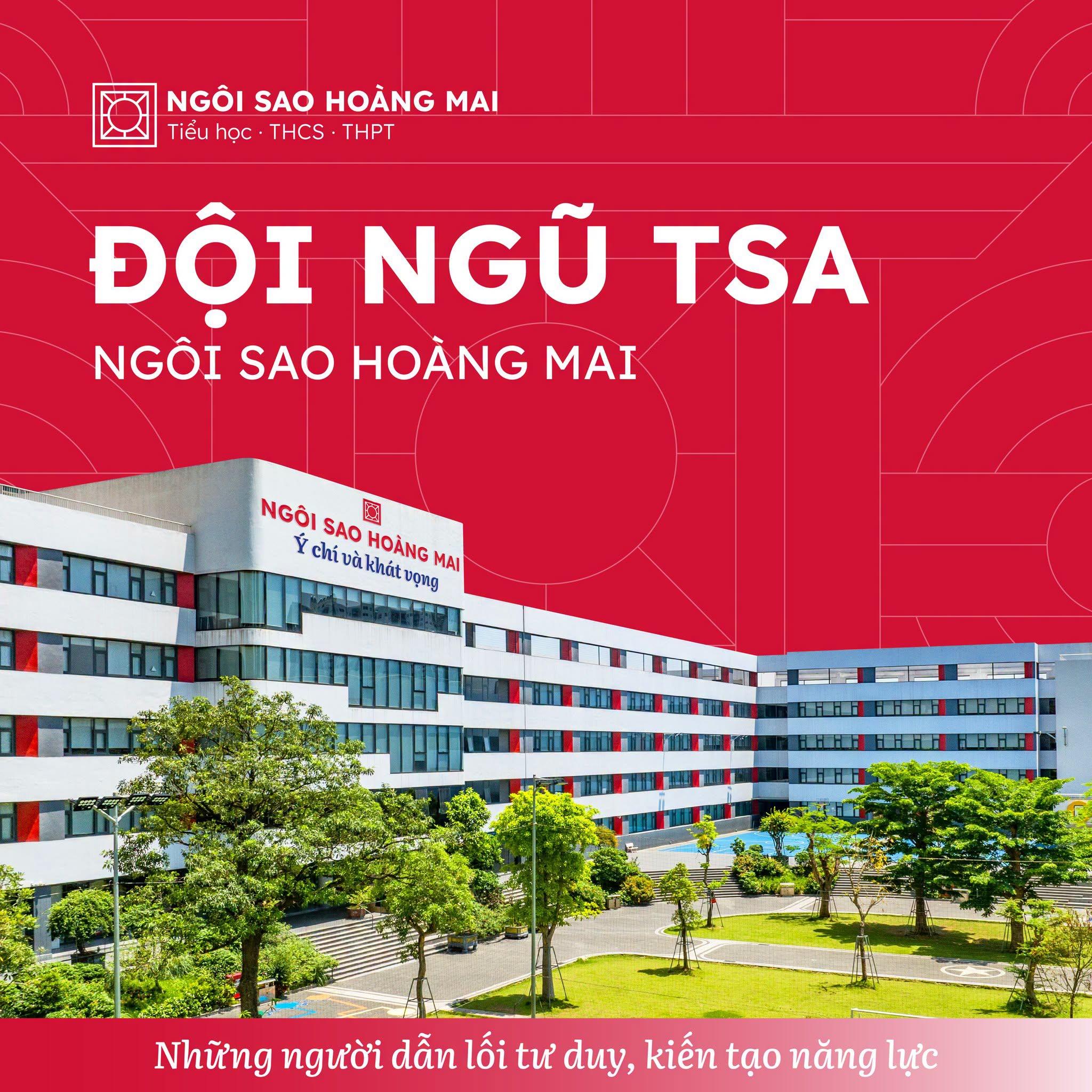 ĐỘI NGŨ TSA NGÔI SAO HOÀNG MAI – NHỮNG NGƯỜI DẪN LỐI TƯ DUY, KIẾN TẠO NĂNG LỰC