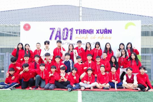 HÀNH TRÌNH ẤM ÁP CỦA LỚP 7A01 TỚI MÁI ẤM DIÊN HỒNG