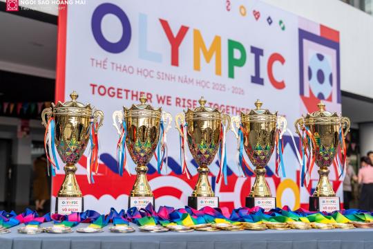 CHÍNH THỨC KHỞI TRANH GIẢI “OLYMPIC THỂ THAO HỌC SINH NĂM HỌC 2025 – 2026” – TOGETHER ARE RISE, TOGETHER ARE SHINE
