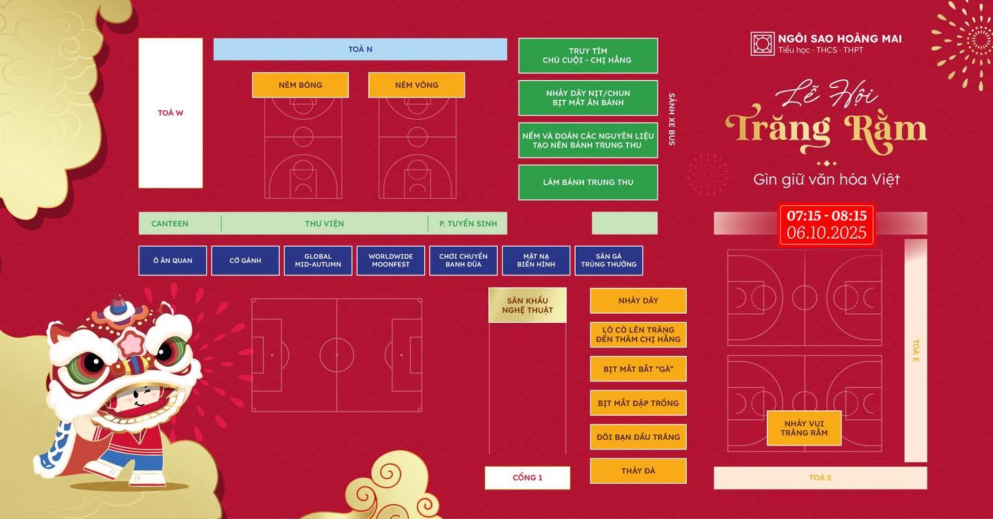 KHÁM PHÁ CÁC TRẠM TRẢI NGHIỆM TRUNG THU