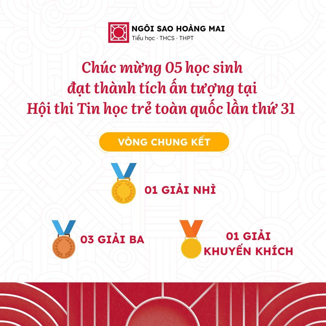05 GIẢI THƯỞNG TẠI VÒNG CHUNG KẾT - HOMER GHI DẤU ẤN TẠI ĐẤU TRƯỜNG TIN HỌC TRẺ TOÀN QUỐC 2025