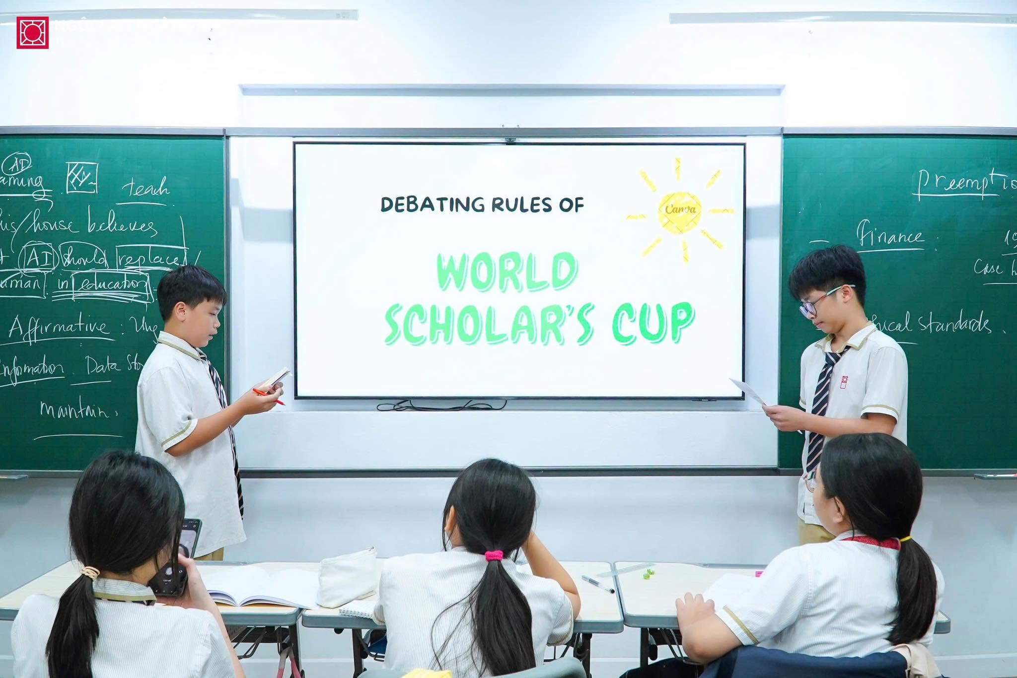 NGÔI SAO HOÀNG MAI KHỞI ĐỘNG CHO VÒNG KHU VỰC WORLD SCHOLAR’S CUP – WINTER ROUND 2025!