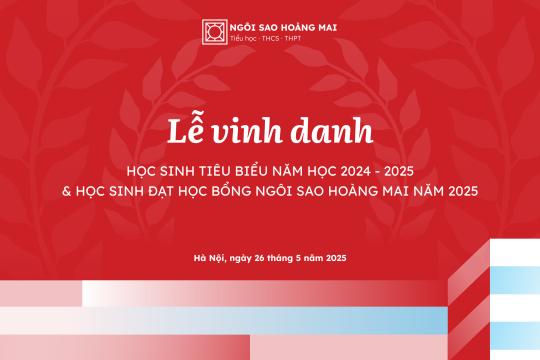 THỨ TRƯỞNG PHẠM NGỌC THƯỞNG TỚI THĂM VÀ DỰ LỄ VINH DANH 200 HỌC SINH TIÊU BIỂU NĂM HỌC 2024-2025, TRAO 74 SUẤT HỌC BỔNG NGÔI SAO HOÀNG MAI NĂM 2025 VỚI TỔNG TRỊ GIÁ HƠN 7 TỶ ĐỒNG